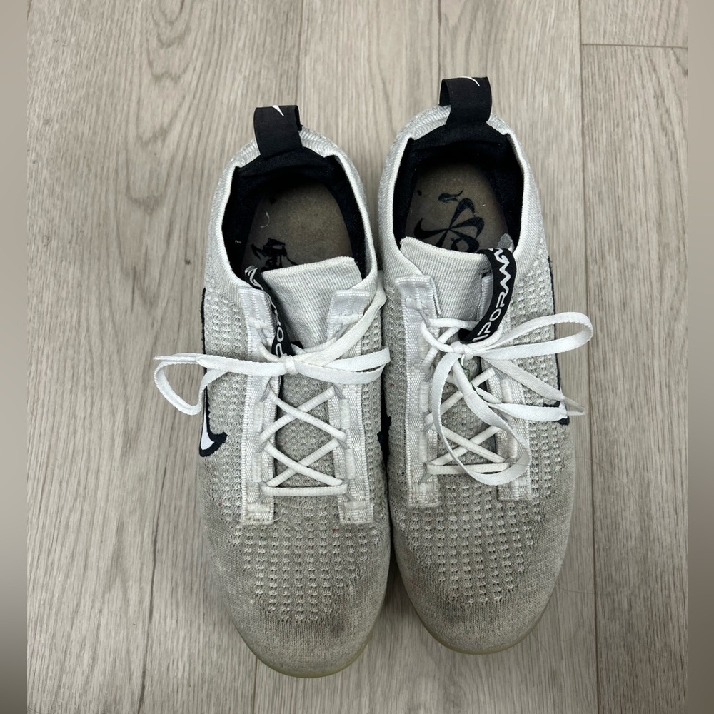 Nike Air VaporMax 2021 FK White & Black‎ Sneakers